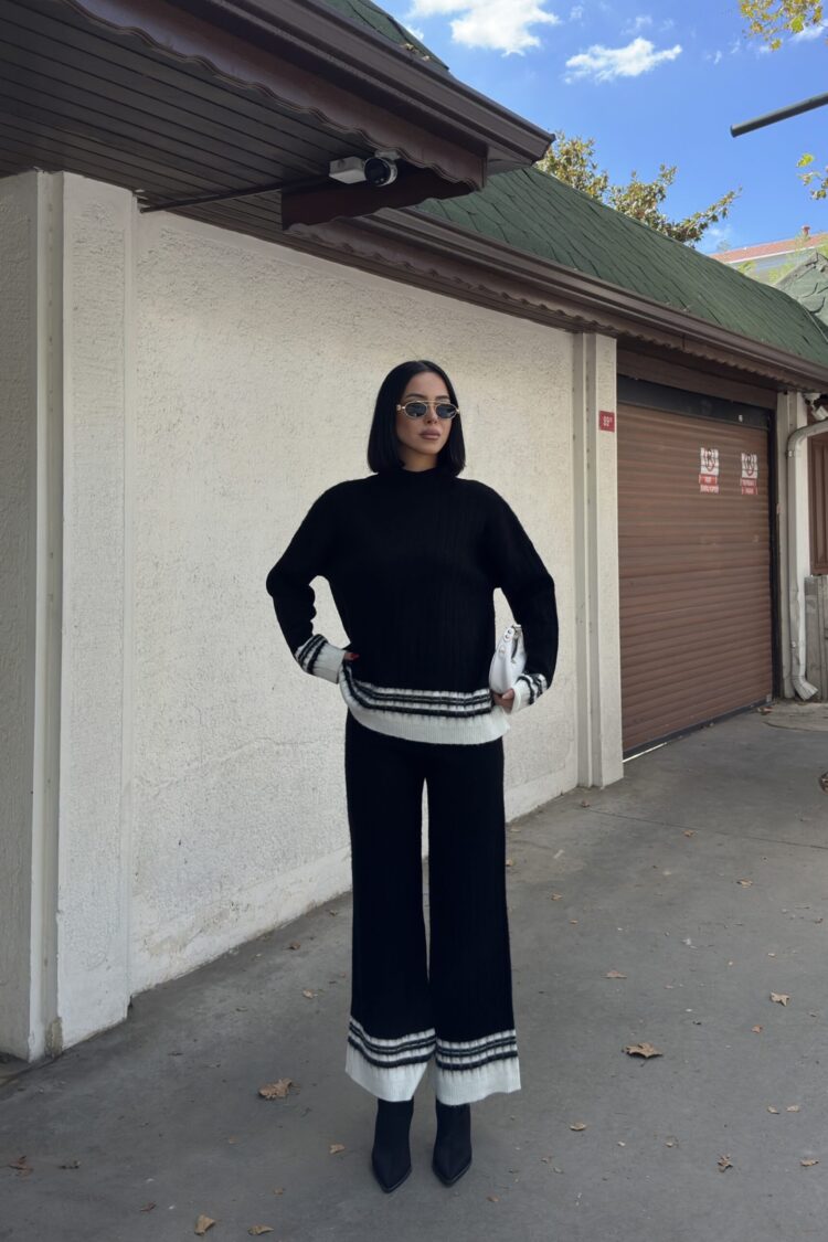 Black Casual Sport Elegant Suit
