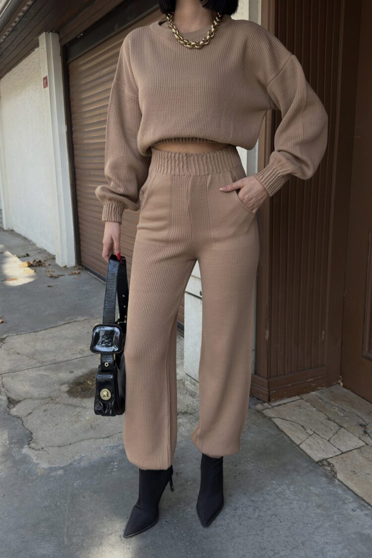 Beige Casual Sport Elegant Suit - Brand: My Fashion - Women & Kids, Baby Clothes Wholesale - Globality Store
