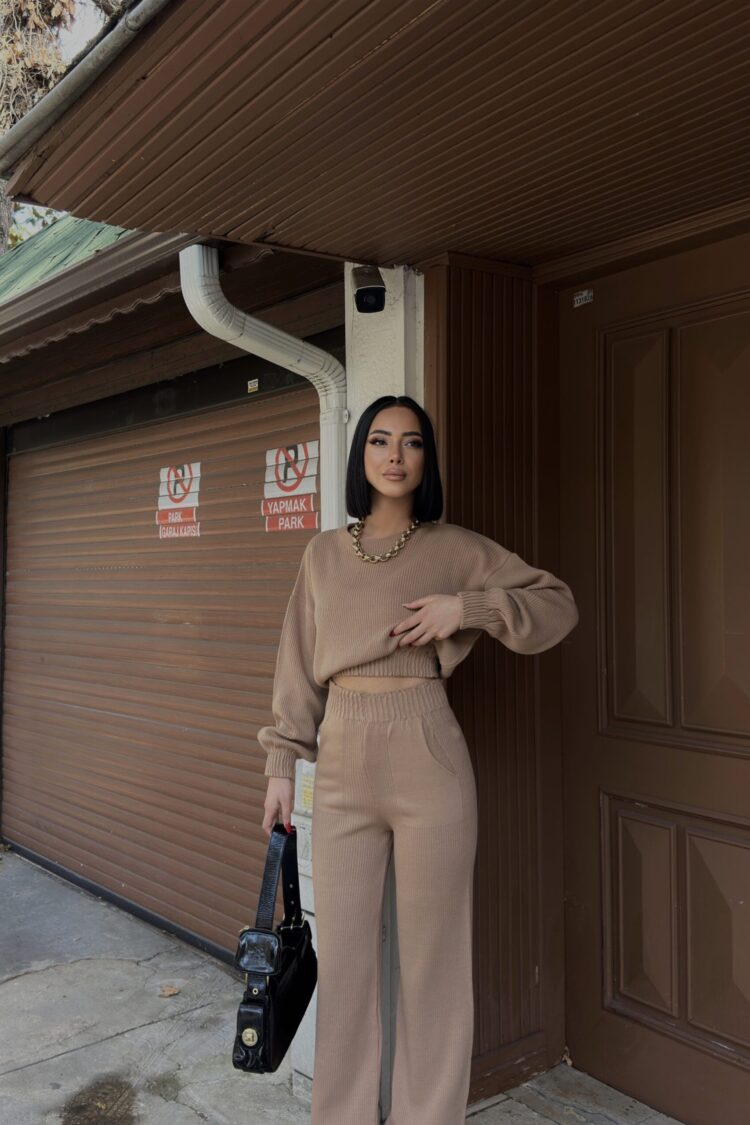Beige Casual Sport Elegant Suit