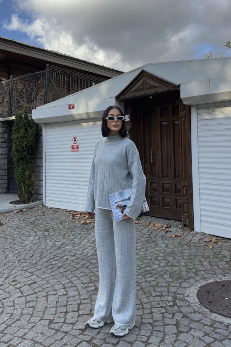 Striped Casual Suit With Palazzo Pants - Brand: My Fashion - Women & Kids, Baby Clothes Wholesale - Globality Store