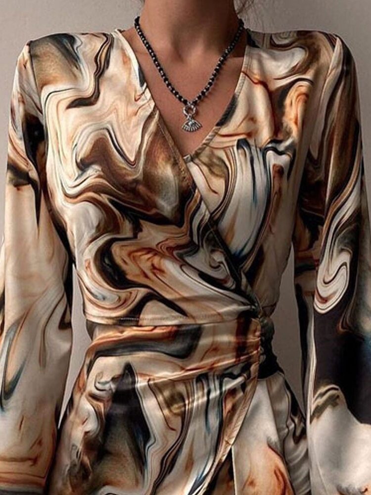 Beige Sexy Casual Elegant Glam Formal Wrap Dress - Brand: Janes - Women & Kids, Baby Clothes Wholesale - Globality Store
