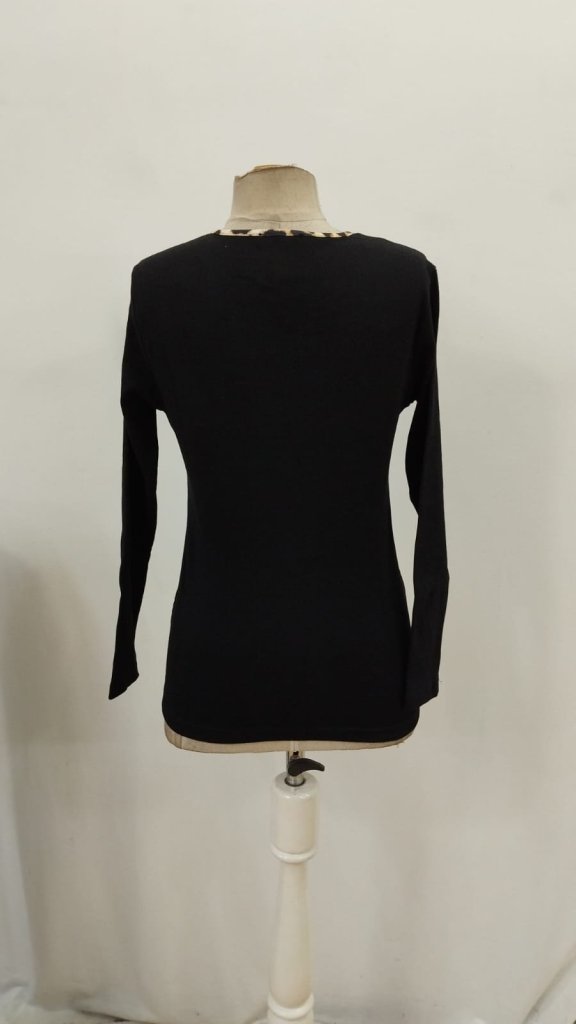 Slim Fit V-Neck Casual Blouse