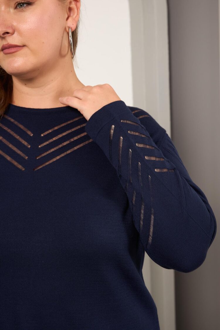 Sweater Plus Size Casual Elegant