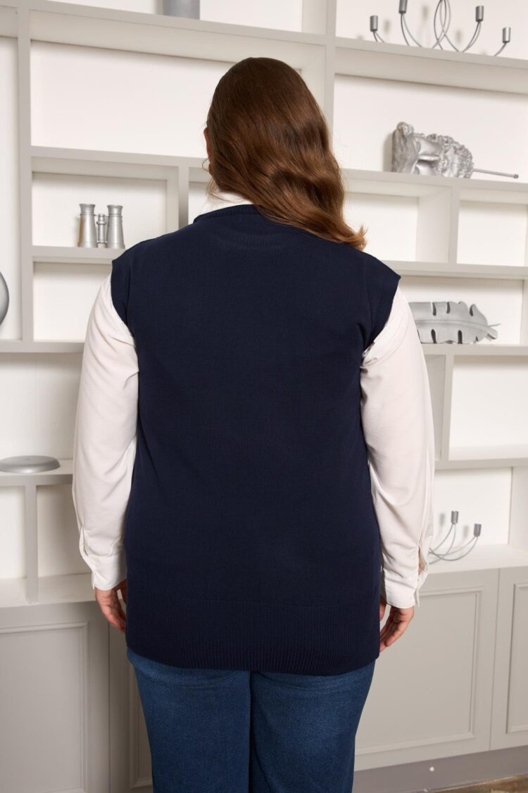 Sweater - Casual Plus Size Sleeveless