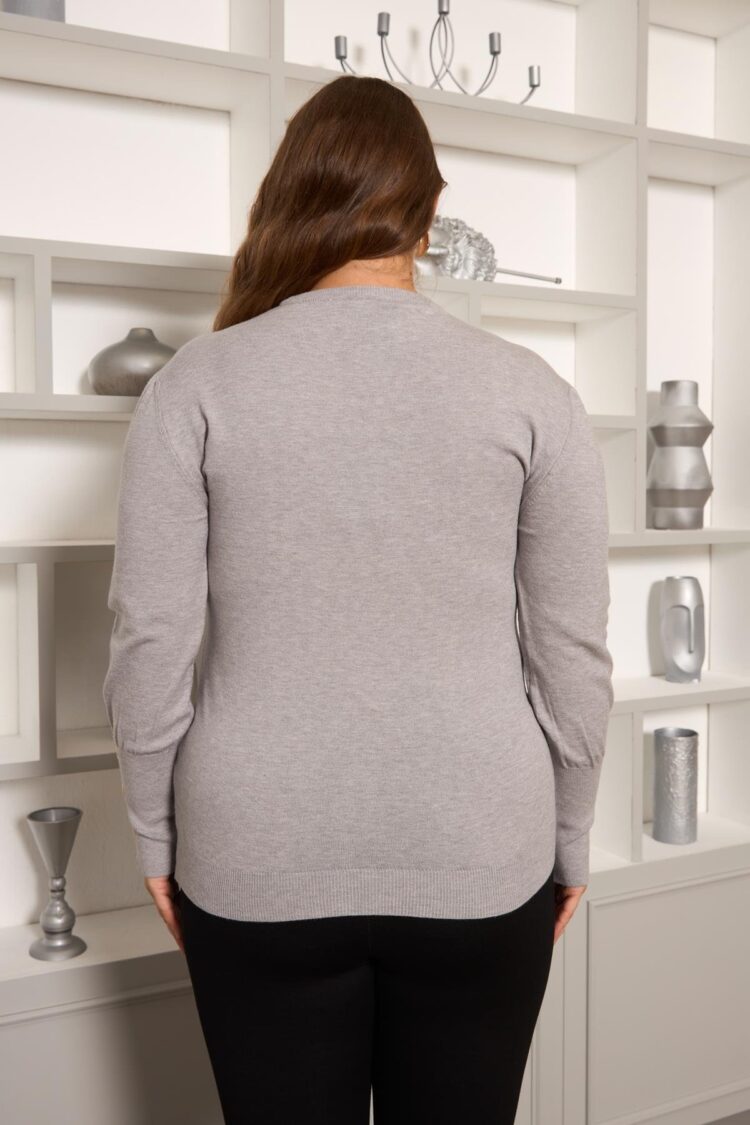 Sweater Plus Size Casual Elegant Style