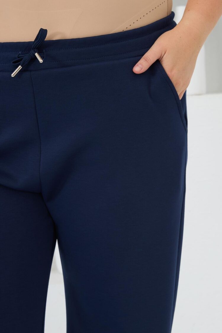 Sweatpants Jogger With Wide Leg And Drawstring