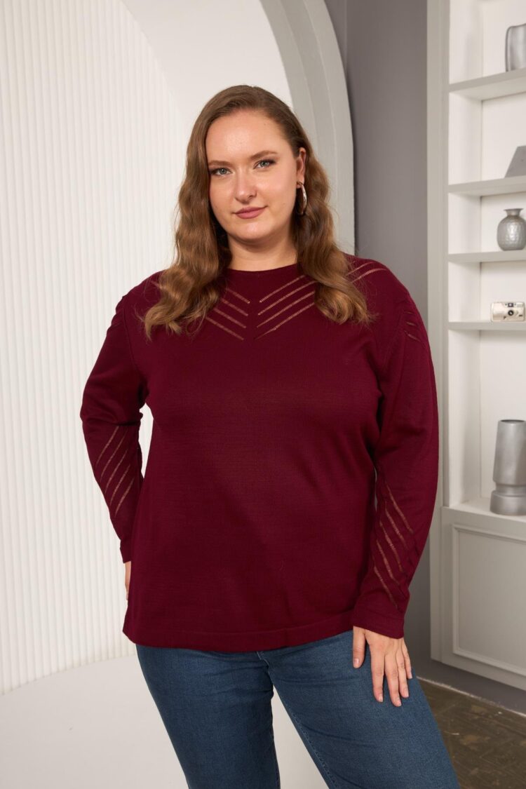 Sweater Oversized Striped Round Neck - Brand: RMG - Women & Kids, Baby Clothes Wholesale - Globality Store