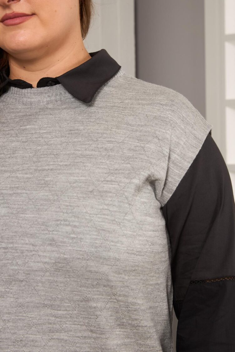 Plus Size Sweater For Work & Casual
