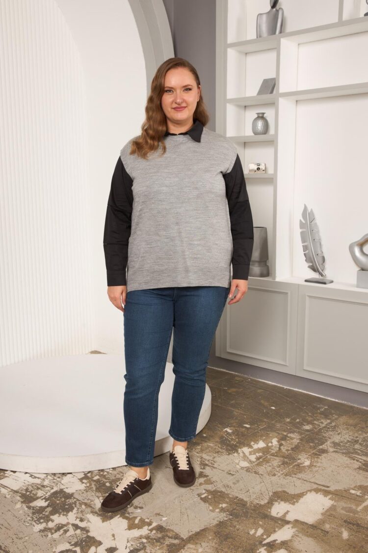Plus Size Sweater For Work & Casual