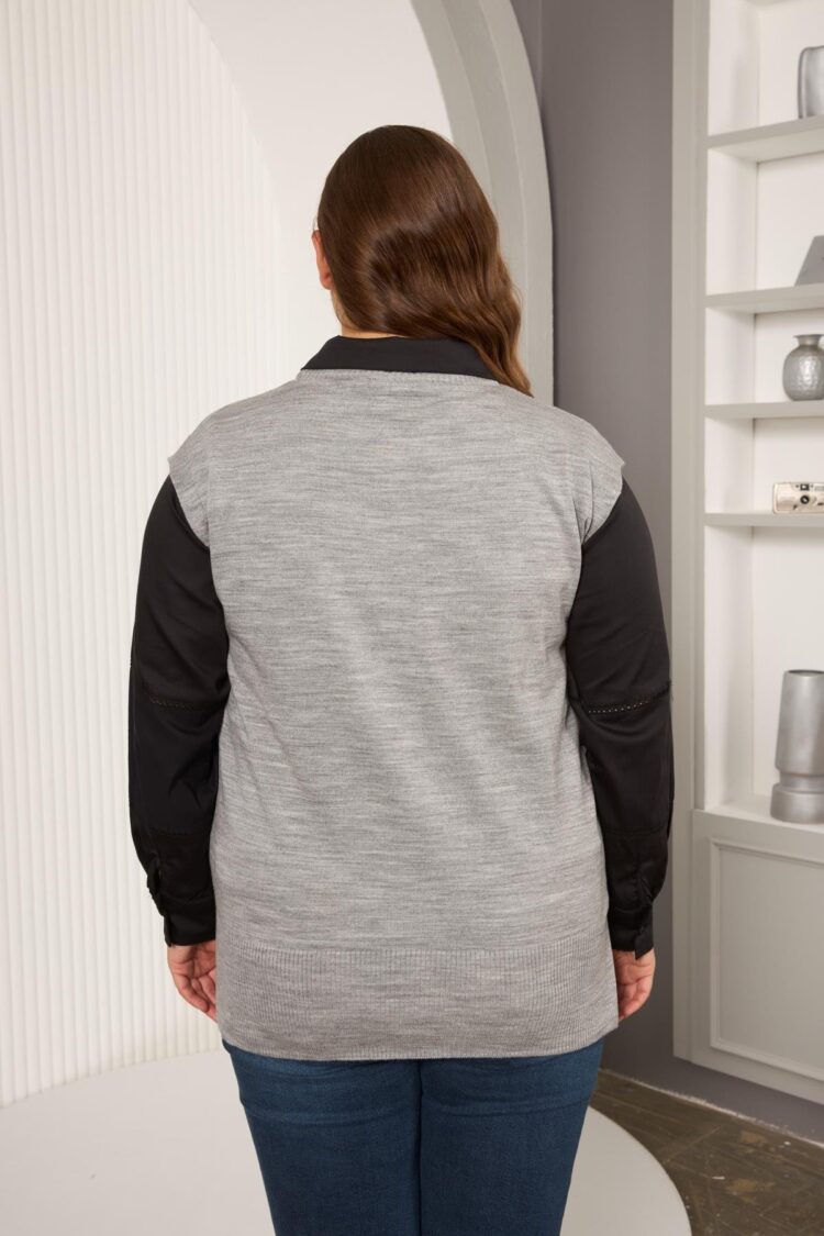 Plus Size Sweater For Work & Casual