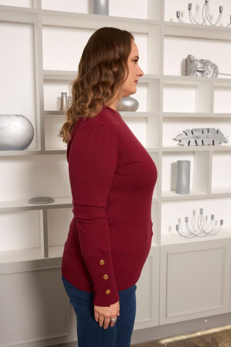 Sweater Plus Size Casual Elegant
