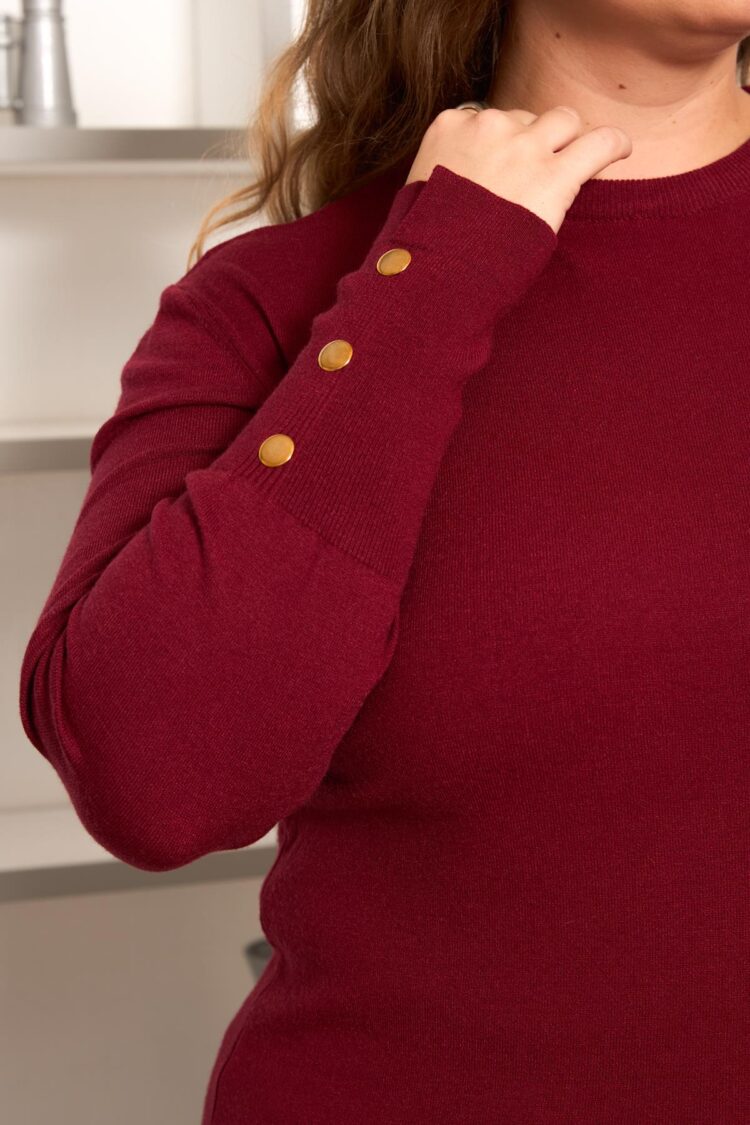 Sweater Plus Size Casual Elegant