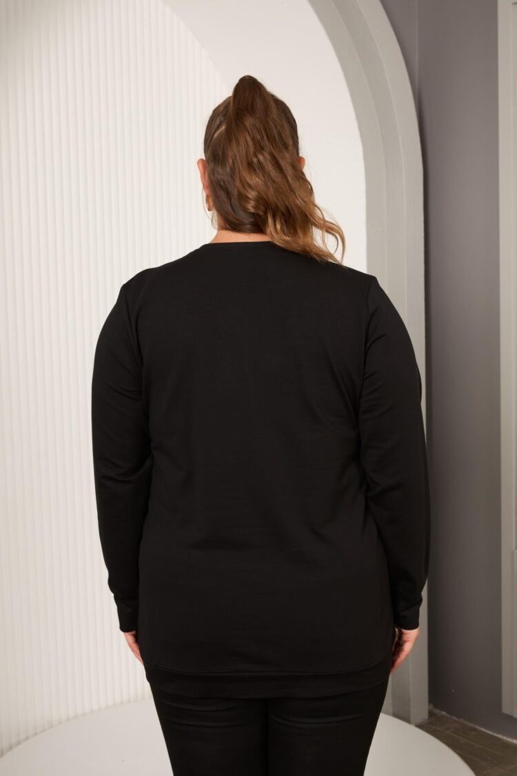 Plus Size Casual Sweatshirt