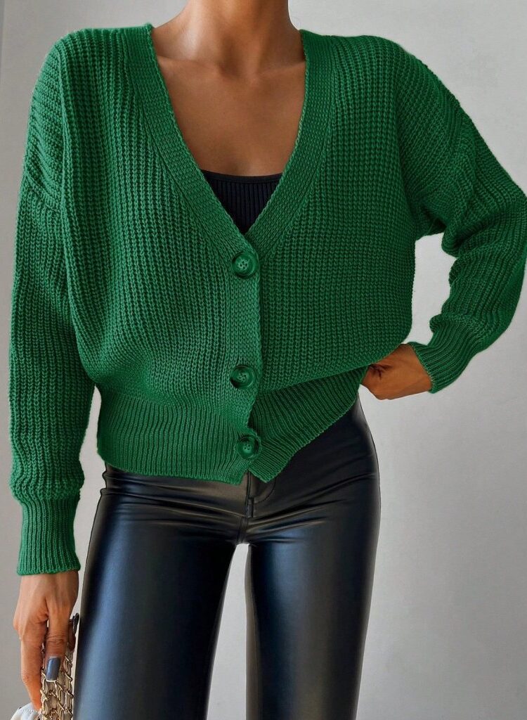 Green Casual Oversized V-Neck Hoodie - Brand: Janes - Women & Kids, Baby Clothes Wholesale - Globality Store