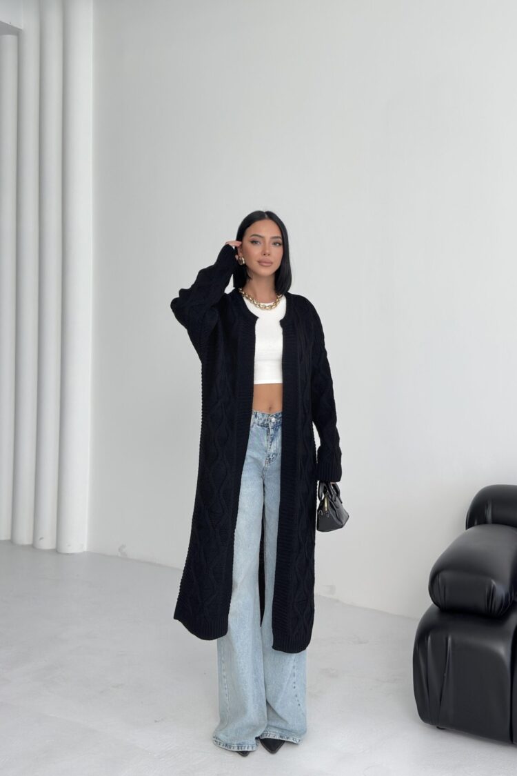 Cardigan Oversized Open Front Long Sleeve