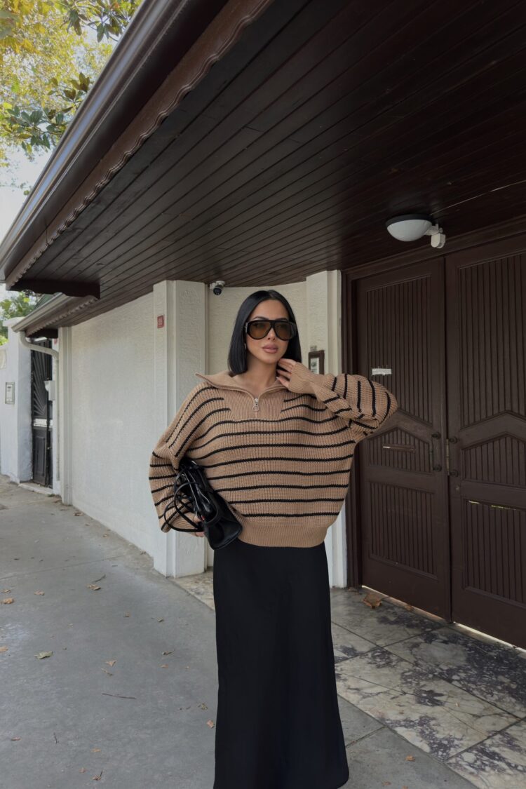 Zipper Zippered Sweater - Brand: My Fashion - Women & Kids, Baby Clothes Wholesale - Globality Store