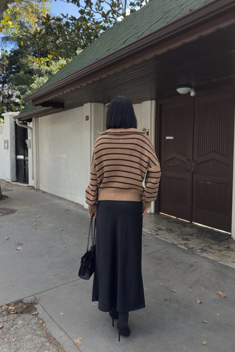 Zipper Zippered Sweater