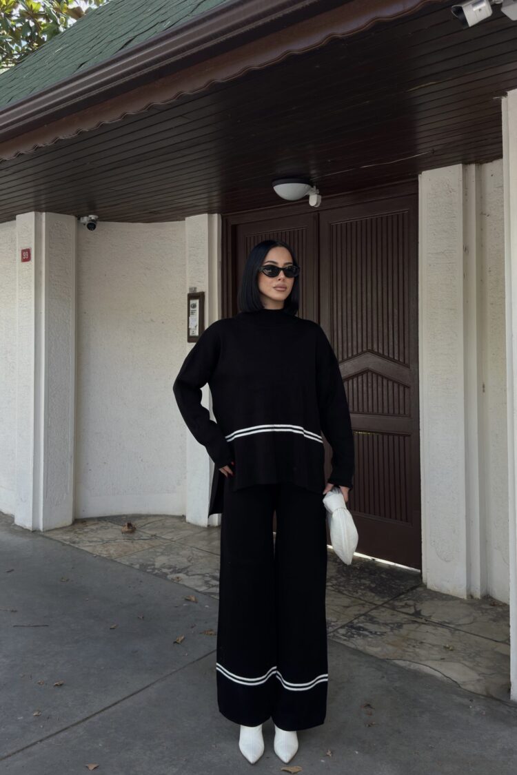 Casual Elegant Suit With Palazzo Wide Leg Pants
