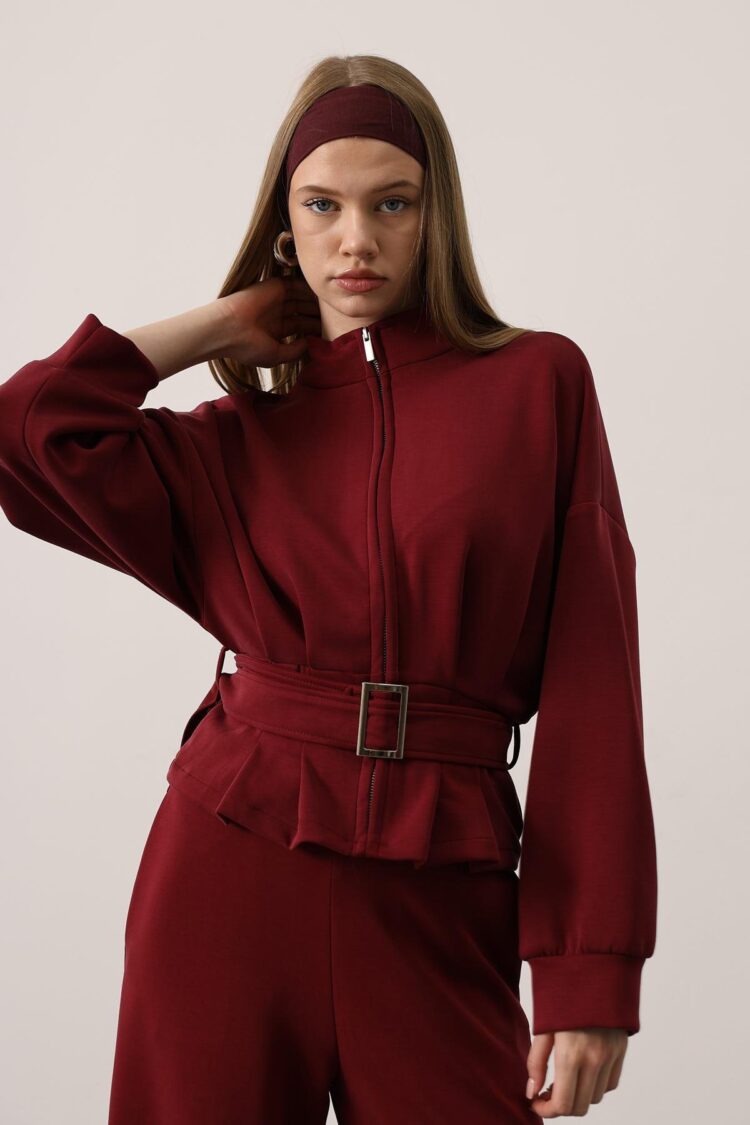 Oversized Fit Blouse With High Neck - Brand: Reyon - Women & Kids, Baby Clothes Wholesale - Globality Store