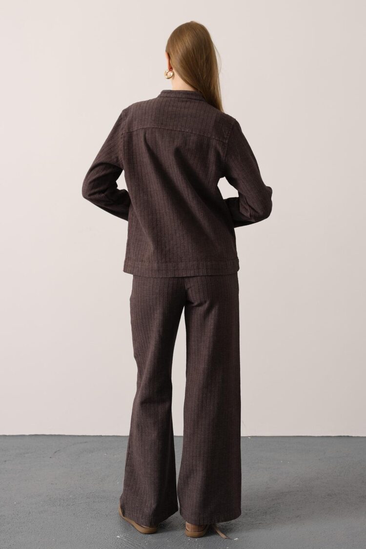 Elegant Formal Striped Set