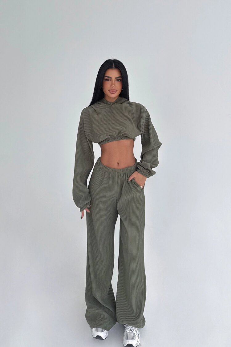Casual Striped Palazzo Set - Brand: EYYO ATELIER - Women & Kids, Baby Clothes Wholesale - Globality Store