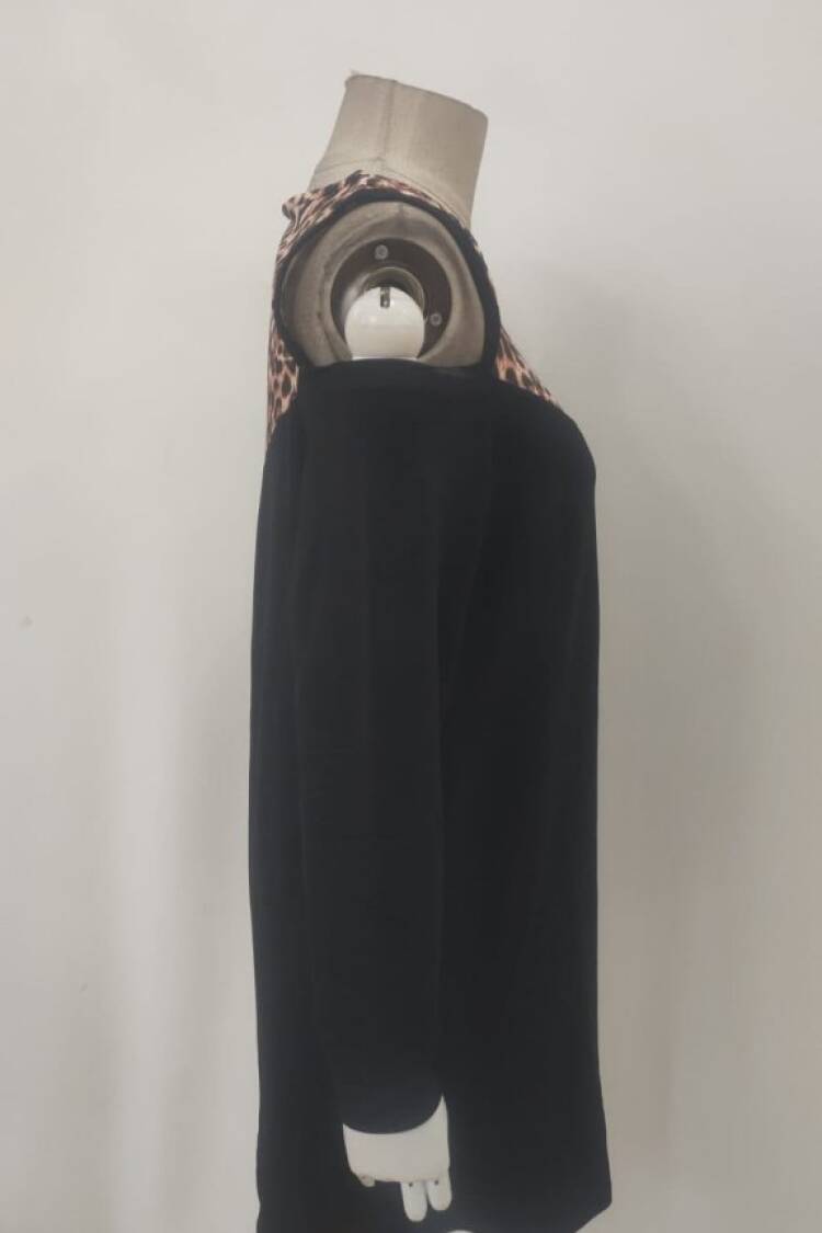 Black Casual Sexy Mini Shift Dress With Bell Sleeves