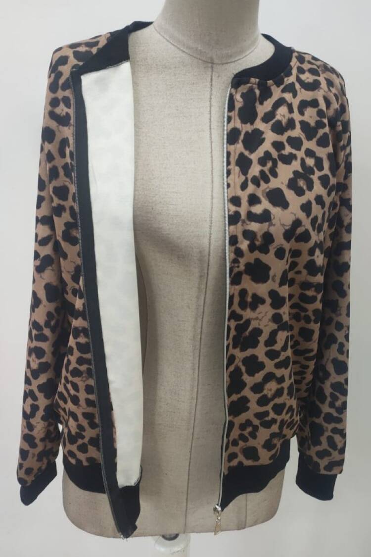 Brown Bomber Jacket