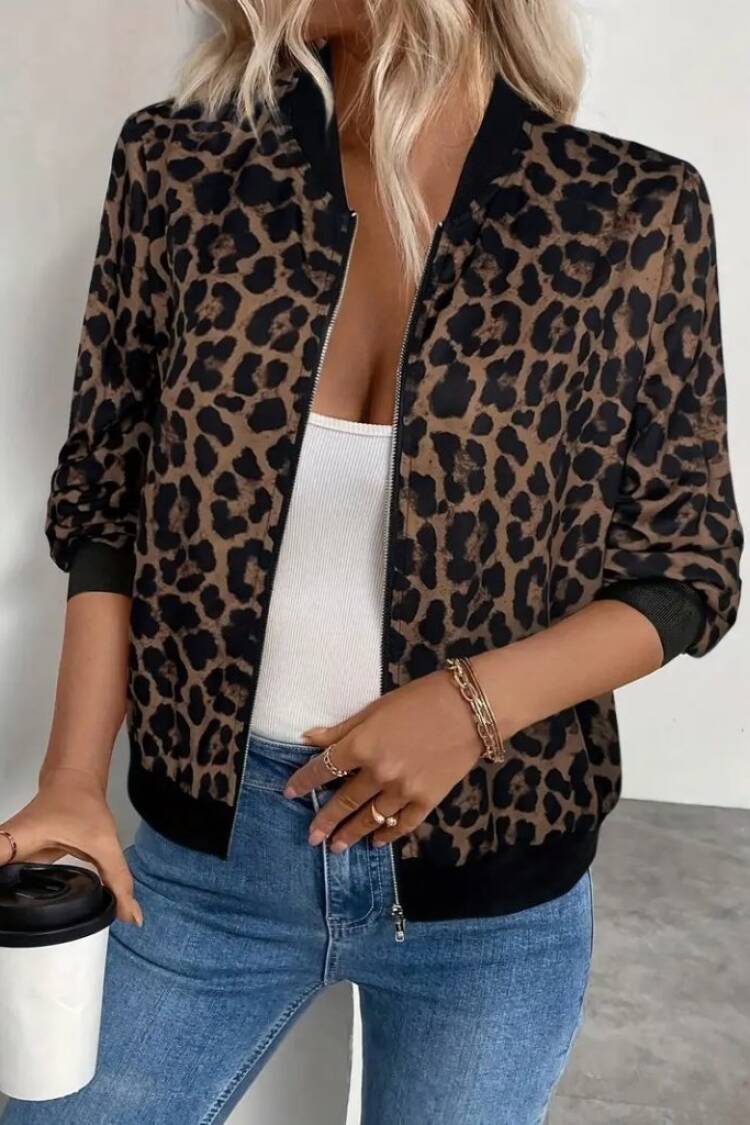 Brown Bomber Jacket