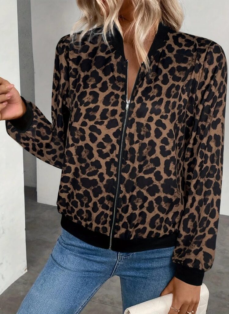 Brown Bomber Jacket