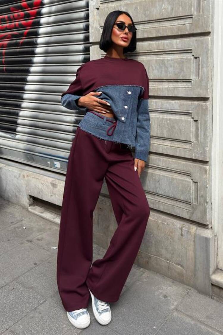 Set Casual Streetwear Palazzo