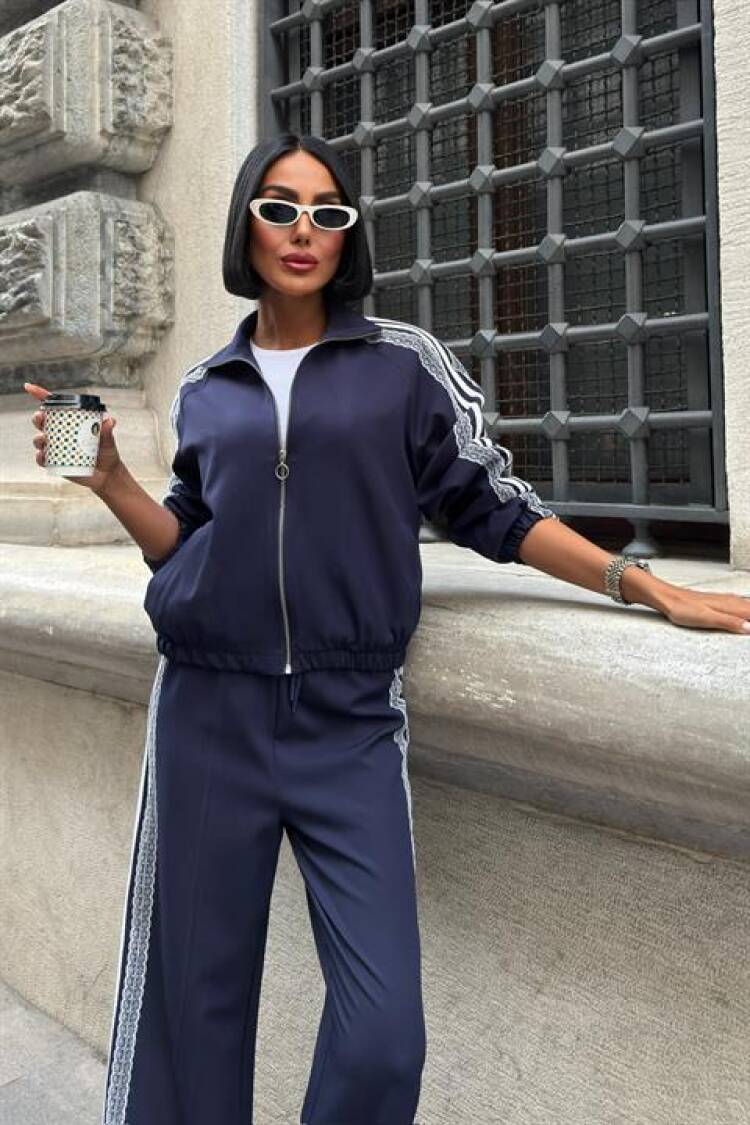 Striped Sport Casual Set