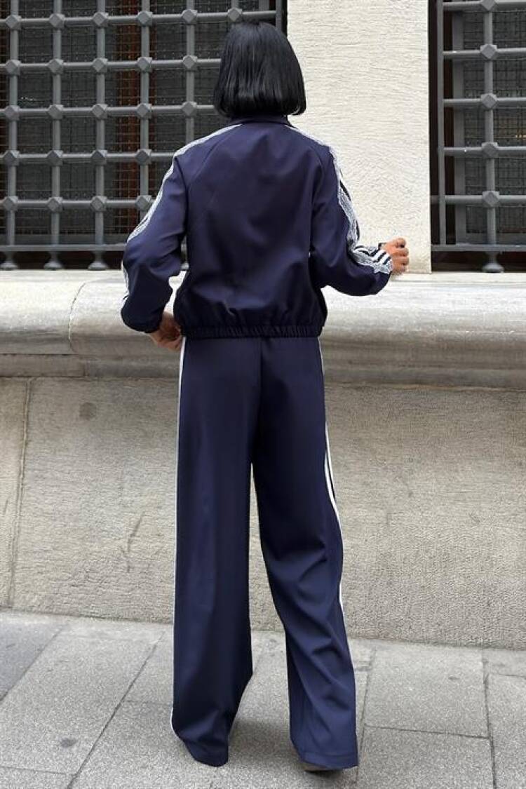 Striped Sport Casual Set