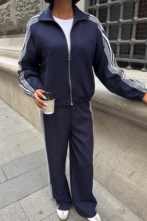 Striped Sport Casual Set