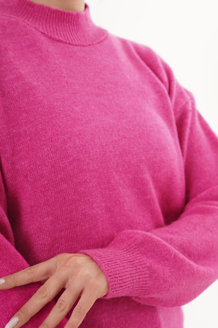 Sweater High Neck Long Sleeve Regular Fit