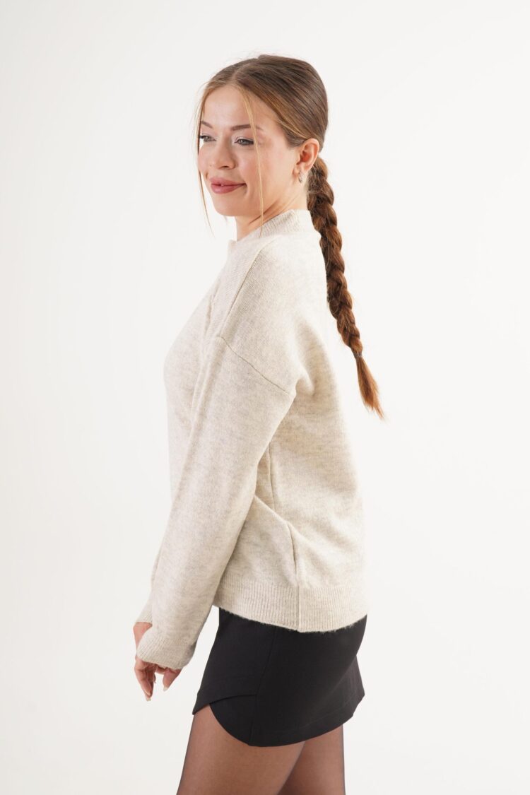 Solid Collar Trend WholesaleKnitwear Sweater