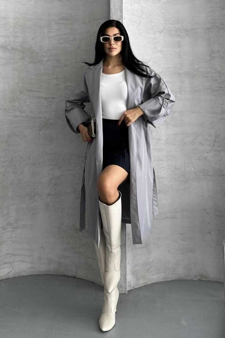 Trenchcoat Casual Elegant Formal Vintage Retro - Brand: My Jest Fashion - Women & Kids, Baby Clothes Wholesale - Globality Store