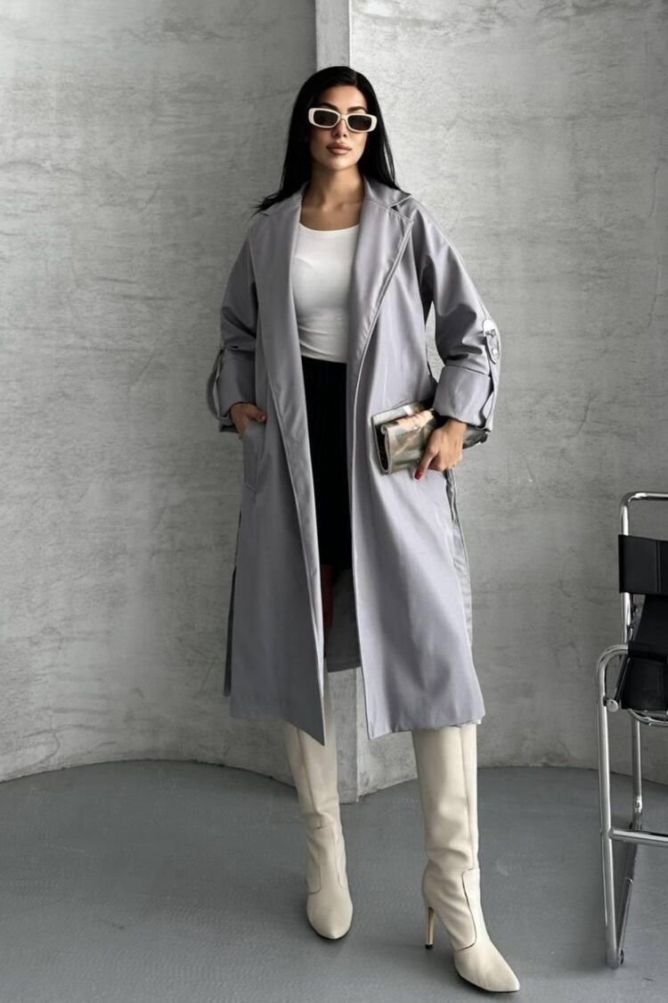 Trenchcoat Casual Elegant Formal Vintage Retro