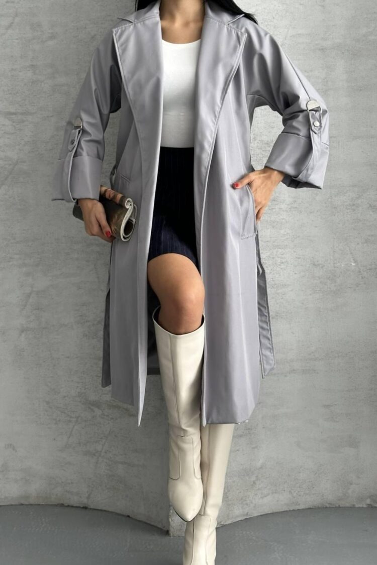 Trenchcoat Casual Elegant Formal Vintage Retro