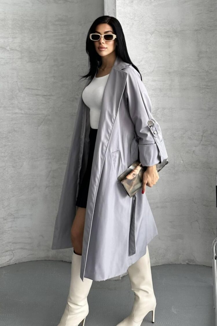 Trenchcoat Casual Elegant Formal Vintage Retro