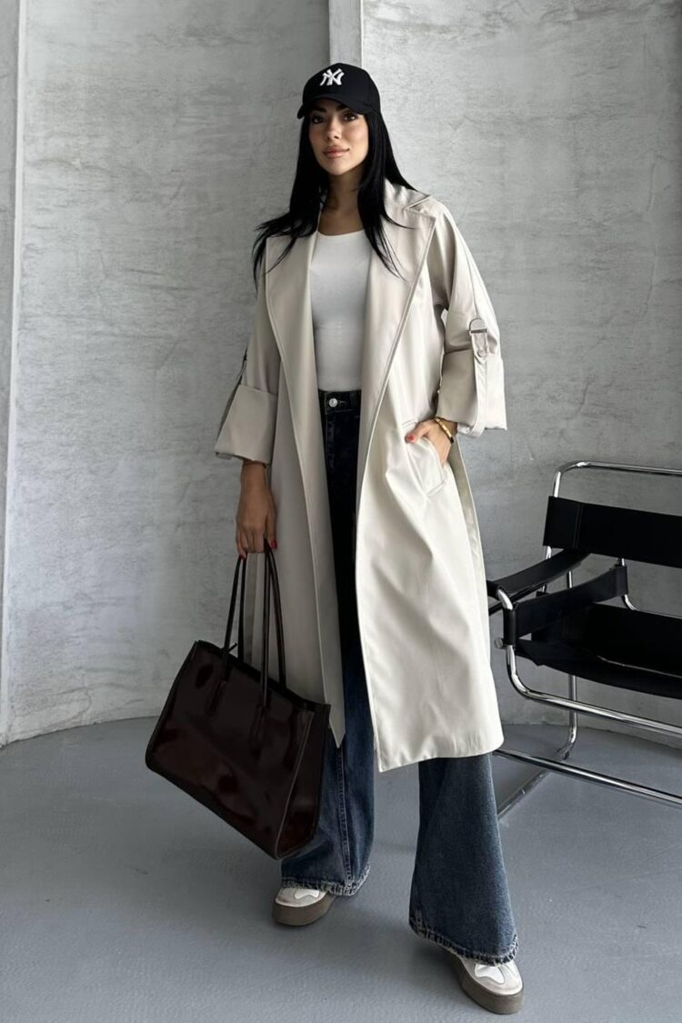 Trenchcoat - Casual Elegant Streetwear Style - Brand: My Jest Fashion - Women & Kids, Baby Clothes Wholesale - Globality Store