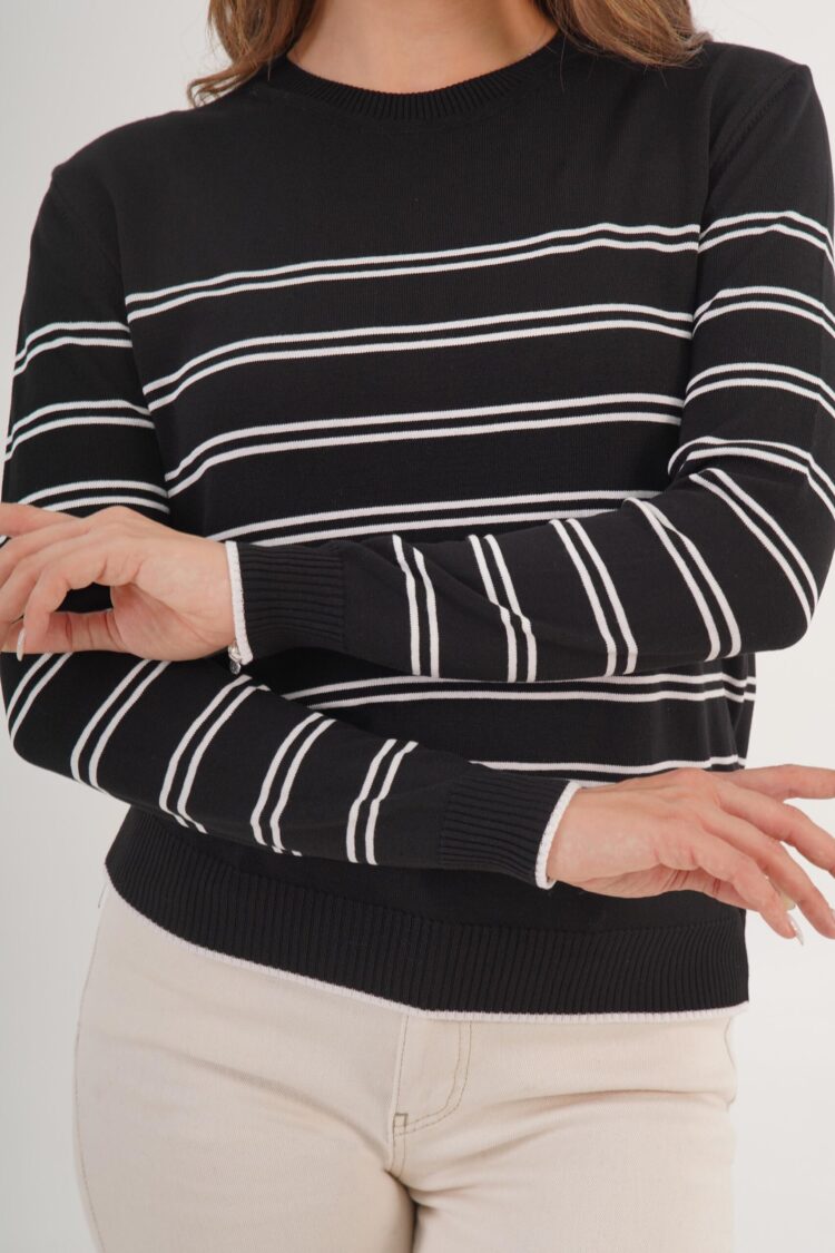 Striped Casual Sweater