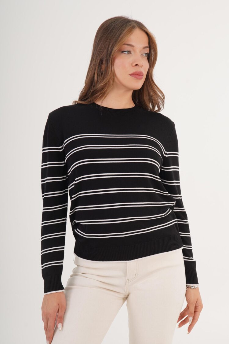 Striped Casual Sweater
