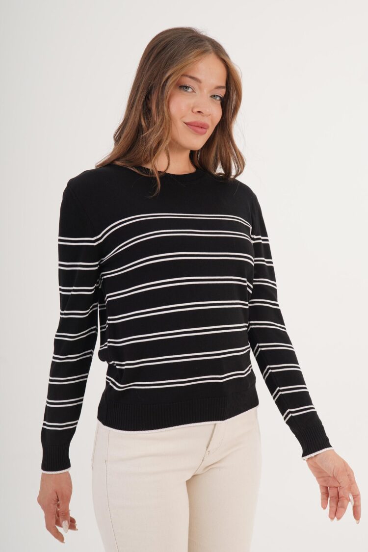 Striped Casual Sweater