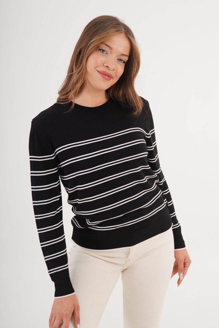Striped Casual Sweater