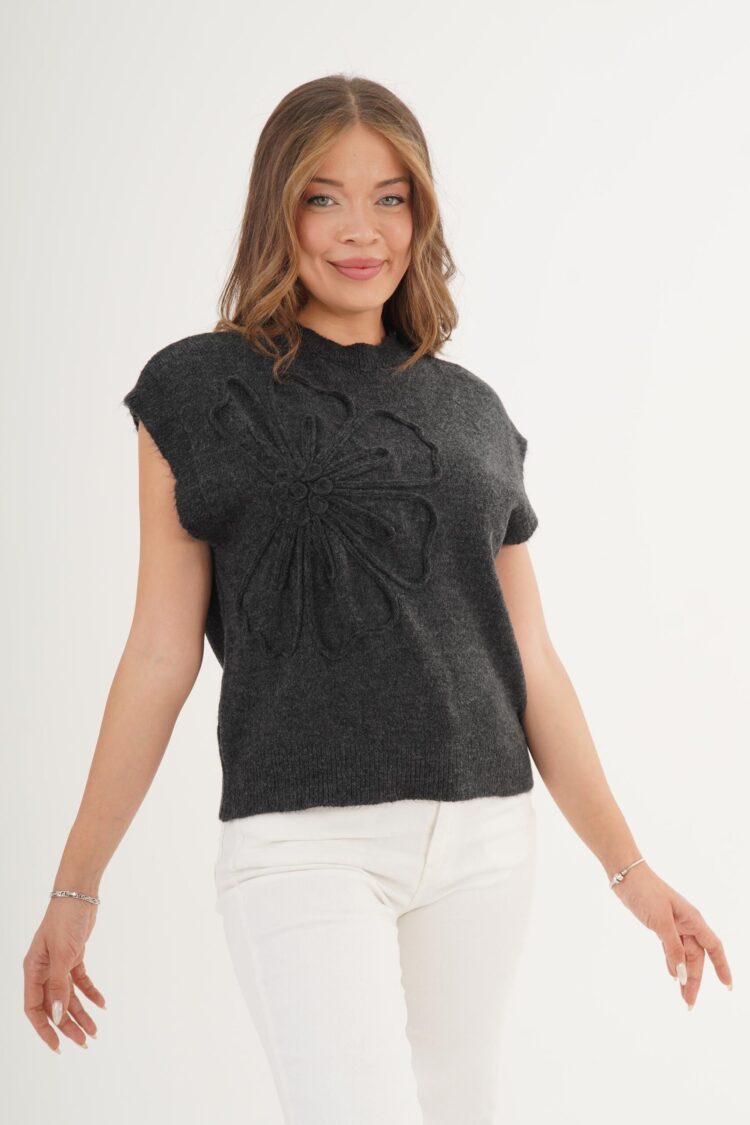 Black Casual Elegant Vest