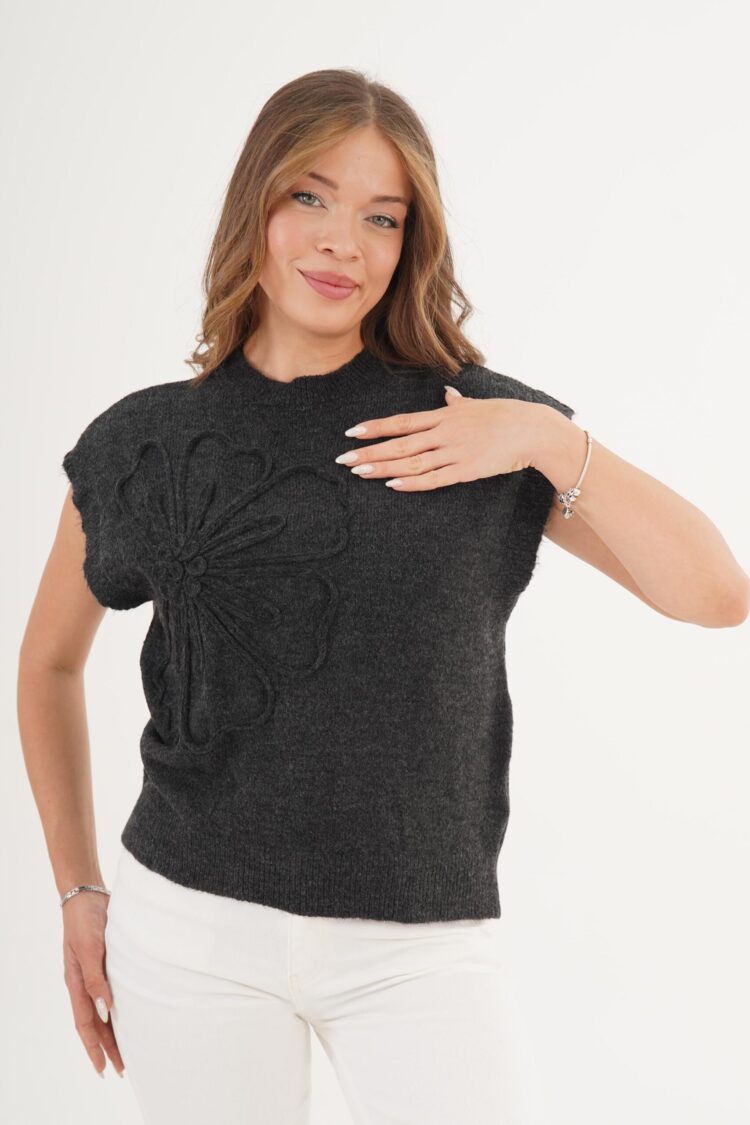 Black Casual Elegant Vest