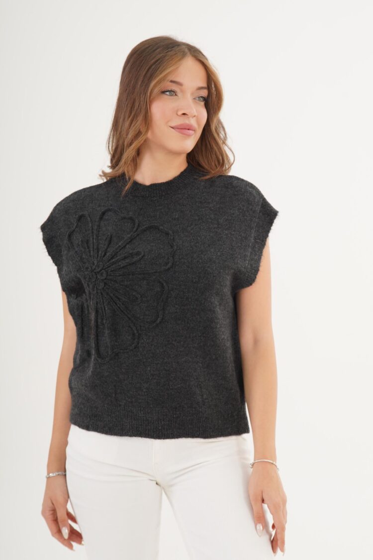 Black Casual Elegant Vest - Brand: Lustrin - Women & Kids, Baby Clothes Wholesale - Globality Store