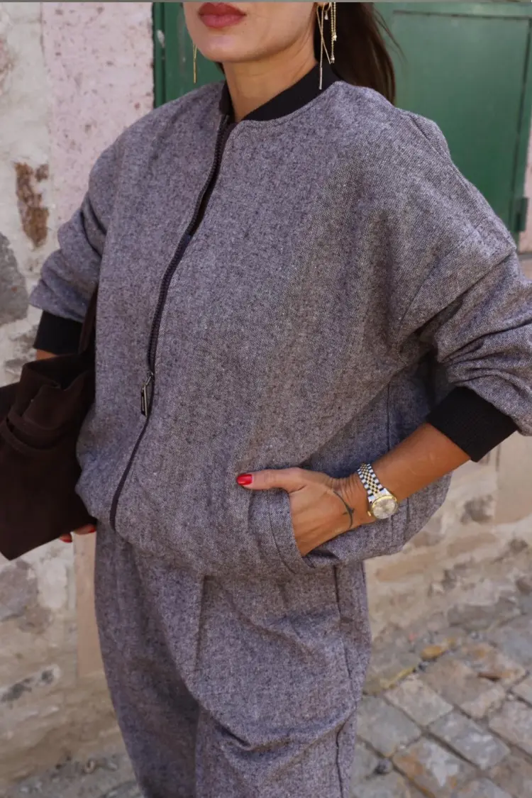 F08k52105001 Jacket Cashmere Bomber