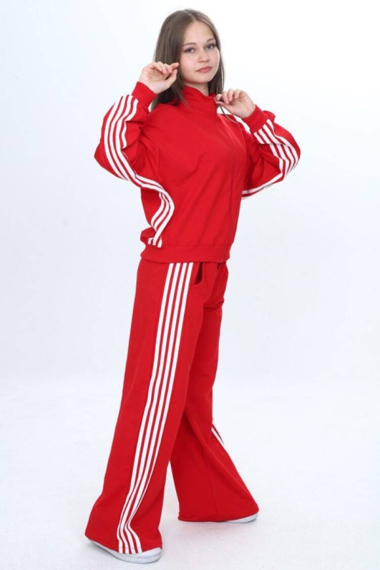 Girls' Suits - B1 - Armalı Fermuarlı Kız Takım - Brand: VIZVIZ - Women & Kids, Baby Clothes Wholesale - Globality Store