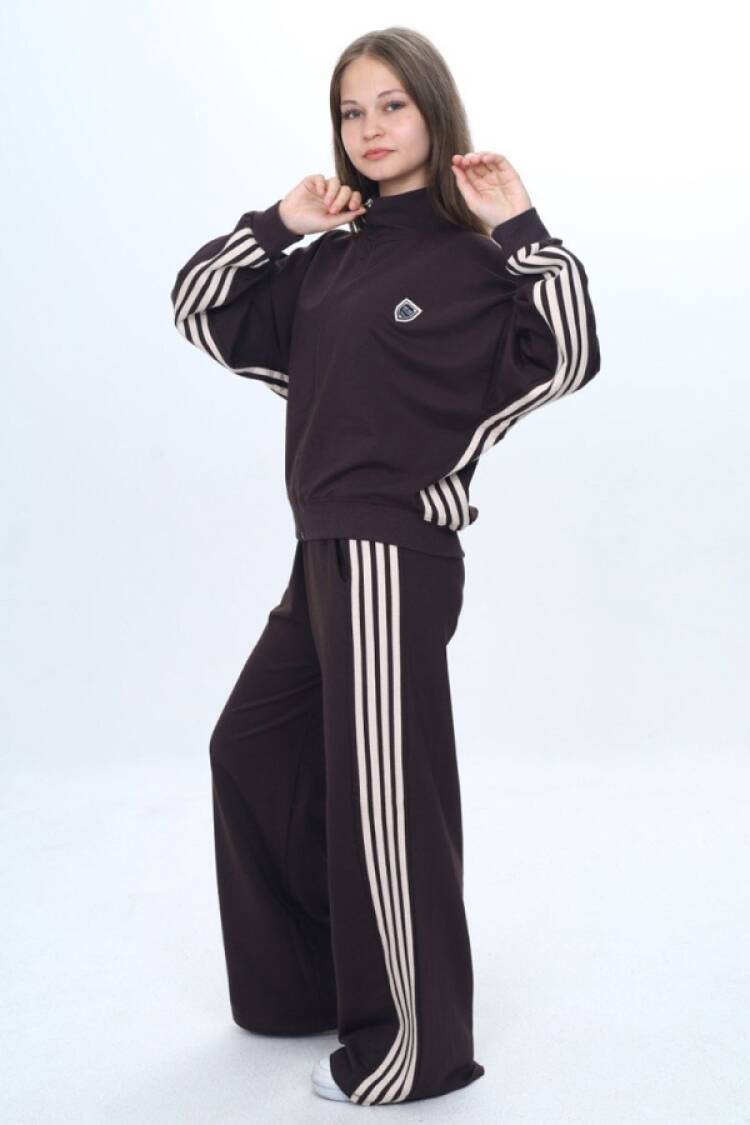 Girls' Suits - B1 - Armalı Fermuarlı Kız Takım - Brand: VIZVIZ - Women & Kids, Baby Clothes Wholesale - Globality Store